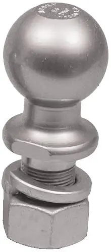 Husky 33846 Chrome 1-7/8" X 1" X 2-1/8" Ball 1