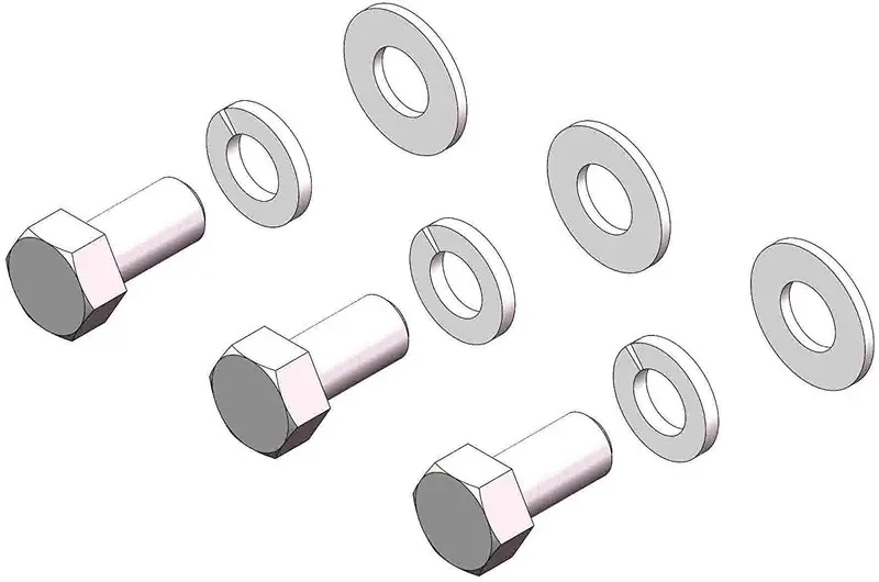 Husky Towing 32045 Kit 3/8' Hdwe Kit For H10 1