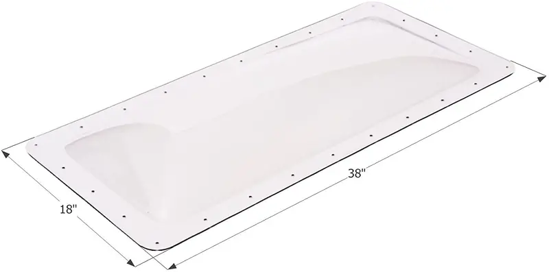 Icon 01850 Rv Skylight (Clear) 1