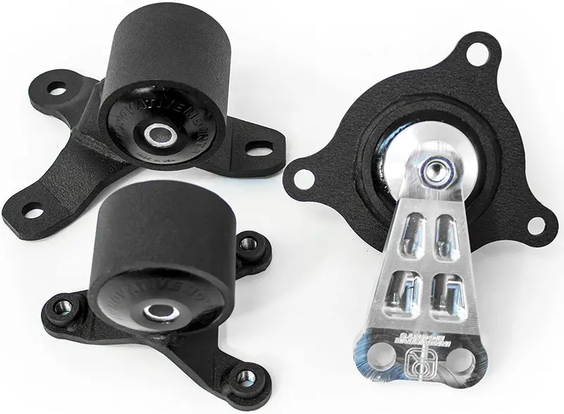 Innovative Mounts 90650-75A Black Bushings (02-05 Civic K-Series Steel Mounts 75A) 1