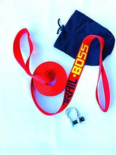 Jlp Pioneer Odysee Big Red Trx 450 300 250 Atc250r Heavy Duty Tow Strap 1