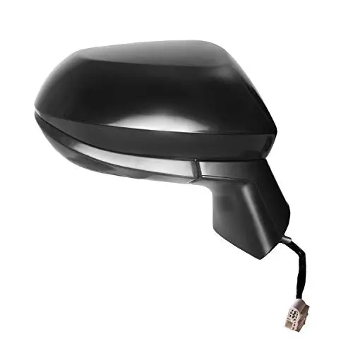 K Source Passenger Side Mirror For Toyota Corolla, Textured Black W/Ptm Cover, Foldaway, Power (70739T) 1