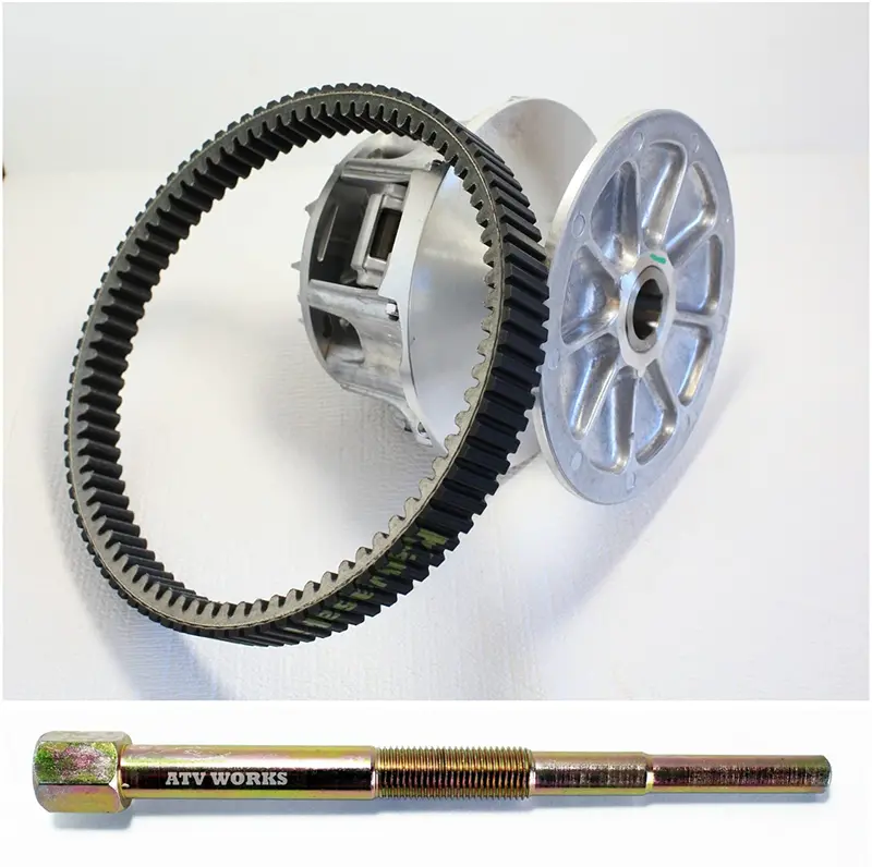 Kawasaki Mule 3010/4010 Diesel Primary Drive Clutch Converter Oem 49093-1077 W' Drive Belt & Puller Tool Replacement 1