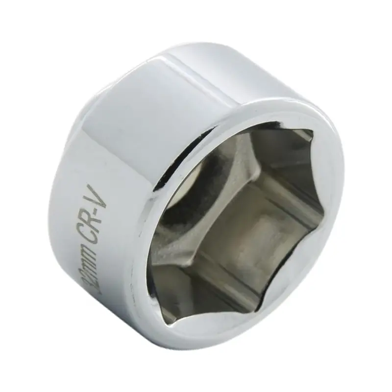 Kedakeji 30Mm 6-Point Socket, Low Profile Oil Filter Wrench，3/8" Drive Oil Filter Removal Tool For Vehicle All With 30Mm Oil Filter Caps 1