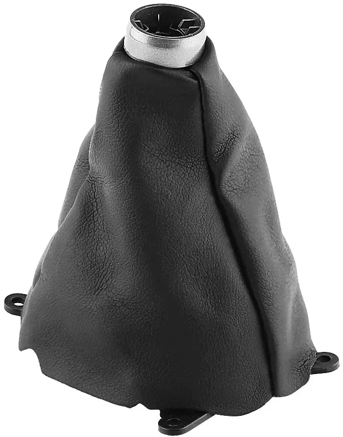 Kimiss Car Gear Gaiter Shift Shifter Boot Manual Pu Leather Replacement For Civic 2006-2012 1