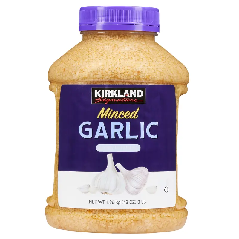 Kirkland Signature, Minced California Garlic, 48 Oz 1