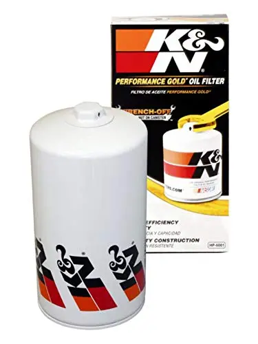 K&N Filtro De Aceite De Alta Calidad: Protege Tu Motor: Compatible Con Ford Select 1994-2003 (Club Wagon, Super Duty, E350, E450, E550, Excursion, F59, F250, F350, F450, F550, Econoline, Stripped), Hp-6001 1