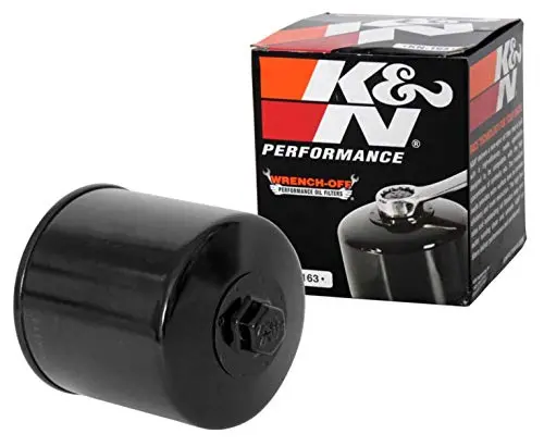 K&N Motorcycle Oil Filter: High Performance, Premium, Designed To Be Used With Synthetic Or Conventional Oils: Fits Select Bmw Motorcycles, Kn-163 1