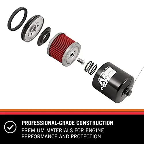 K&N Motorcycle Oil Filter: High Performance, Premium, Designed To Be Used With Synthetic Or Conventional Oils: Fits Select Ducati Motorcycles, Kn-153 2
