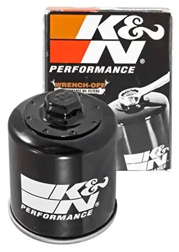 K&N Motorcycle Oil Filter: High Performance, Premium, Designed To Be Used With Synthetic Or Conventional Oils: Fits Select Piaggio, Aprilia, Derbi, Peugeot, Malaguti, Gilera Vehicles, Kn-183 1