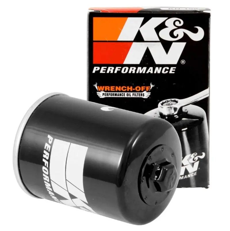 K&N Motorcycle Oil Filter: High Performance, Premium, Designed To Be Used With Synthetic Or Conventional Oils: Fits Select Polaris Side-By-Side And Atv Models, Kn-198 1