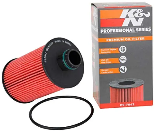 K&N Premium Oil Filter: Designed To Protect Your Engine: Compatible With Select 2014-2018 Dodge/Jeep/Ram (1500, Grand Cherokee, 1500), Ps-7042 1