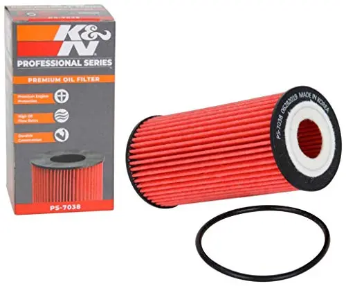 K&N Premium Oil Filter: Designed To Protect Your Engine: Compatible With Select Audi/Porsche/Volkswagen Vehicle Models (See Product Description For Full List Of Compatible Vehicles), Ps-7038 1