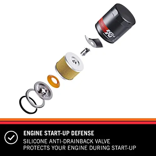 K&N Premium Oil Filter: Designed To Protect Your Engine: Compatible With Select Audi/Porsche/Volkswagen Vehicle Models (See Product Description For Full List Of Compatible Vehicles), Ps-7038 2