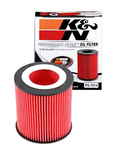 K&N Premium Oil Filter: Designed To Protect Your Engine: Compatible With Select Bmw Vehicle Models (See Product Description For Full List Of Compatible Vehicles), Ps-7014 1