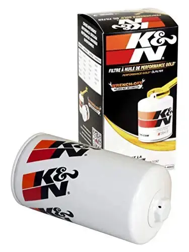 K&N Premium Oil Filter: Protects Your Engine: Compatible With Select 1989-2019 Ram/Dodge/Sterling (Ram, 2500, 3500, 4000, 4500, 5500, D250, D350, W250, W350, Bullet 45, Bullet 55), Hp-4003 1