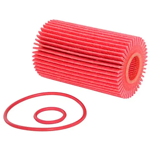 K&N Premium Oil Filter: Protects Your Engine: Compatible With Select 2005-2020 Lexus/Toyota/Ford (Lc500, Lx570, Gs F, Rc F, Is F, Camry, Land Cruiser, Sequoia, Tundra, Escape) , Hp-7018 1