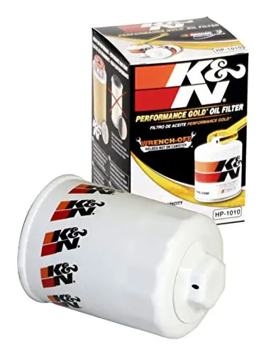 K&N Premium Oil Filter: Protects Your Engine: Compatible With Select Acura/Honda/Mitsubishi/Nissan Vehicle Models (See Product Description For Full List Of Compatible Vehicles), Hp-1010 1