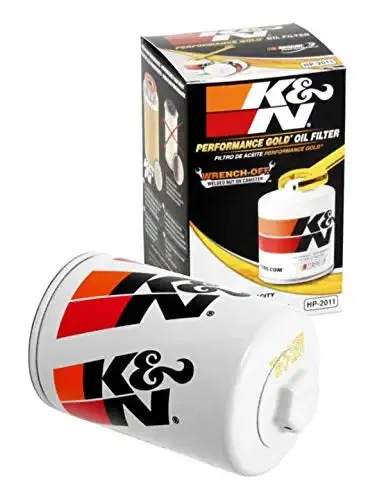 K&N Premium Oil Filter: Protects Your Engine: Compatible With Select Buick/Cadillac/Chevrolet/Ford Vehicle Models (See Product Description For Full List Of Compatible Vehicles), Hp-2011 1