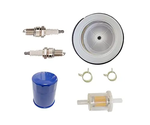 Kvjicdo Air Filter Gx630r Gx690 Fit For Hon-Da Gx630 Gx660 Engine Generator Lawn Mower Oil Filter Fuel Filter Spark Plug Kit Parts New Rep 17210-Z6l-010 1