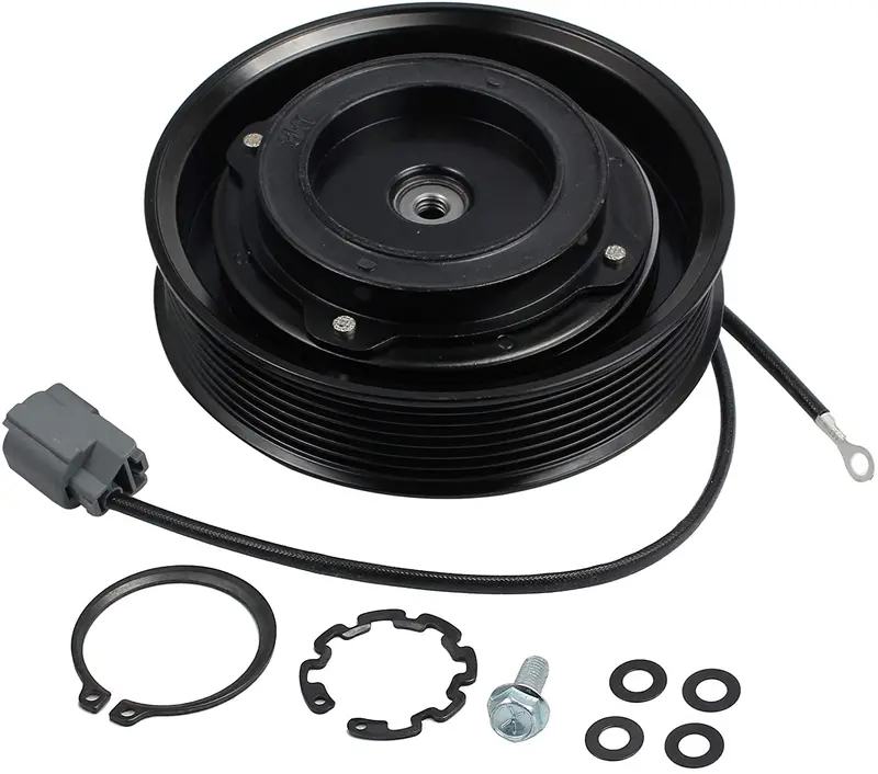 Linkfor 38810-Raa-A01 447220-4863 38810Rcaa01 38810Rdaa01 38810Rdja01 38810Rgla01 Ac A/C Compressor Clutch Kit For Honda Acura Odyssey Pulley Coil Bearing Plate 1