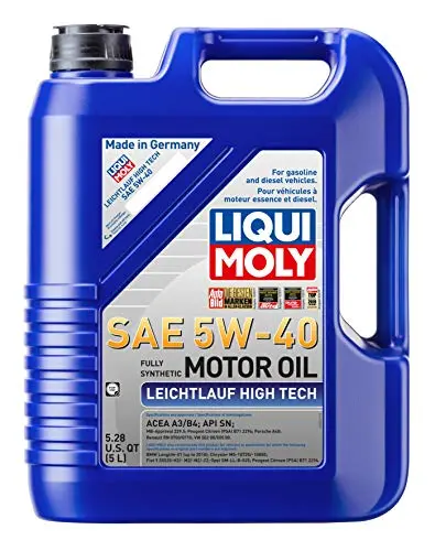 Liqui Moly 2332 Leichtlauf High Tech 5W-40 Engine Oil - 5 Liter 1