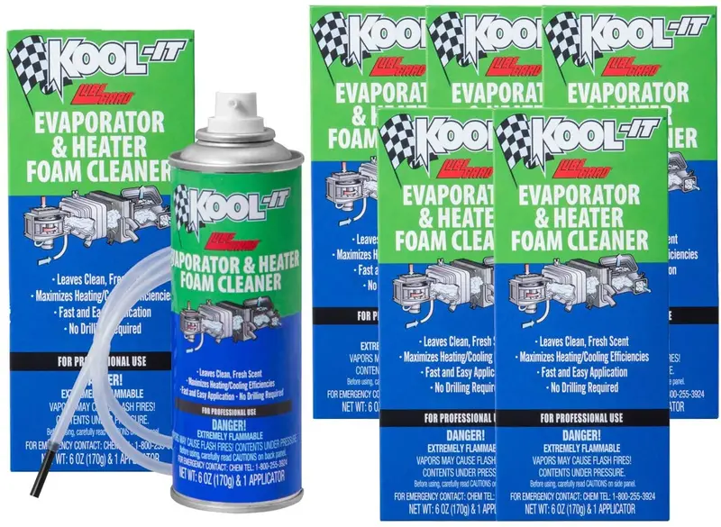Lubegard 96030 Kool-It Evaporator And Heater Foam Cleaner - 6 Pack 1