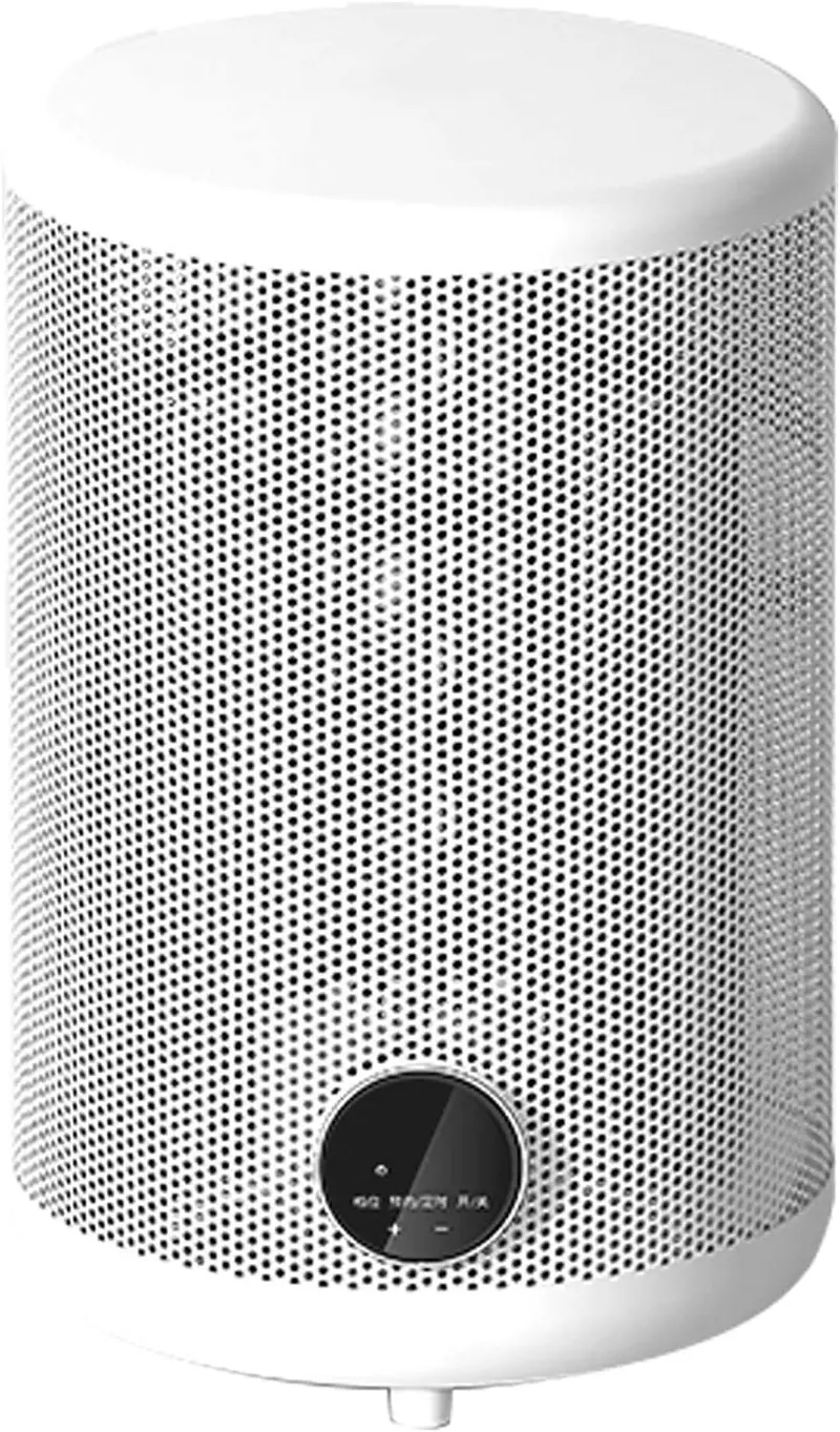 Lyyan Household Heater Portable Dual-Control Waterproof Dual-Purpose Electric Heater For Home And Bath Energy-Saving Electric Heater (White) Three-Speed Adjustment 1200W/1000W/600W 1