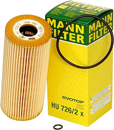Mann Filter Hu 726/2 X Metal-Free Oil Filter (Pack Of 2) 1