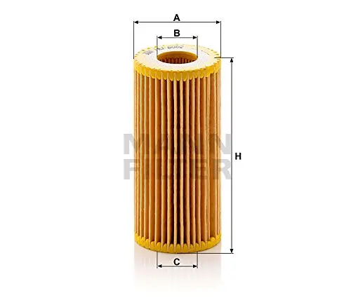 Mann-Filter Hu6002z Oil Filter (Pack Of 2) 1
