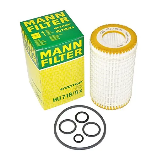 Mann-Filter Hu718/5X Mercedes-Benz Engine Oil Filter (Pack Of 2) 1