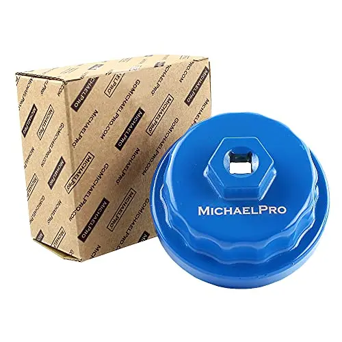 Michaelpro Mp009057 Oil Filter Cap Wrench For Toyota, Lexus, Fits Most 6 & 8 Cylinder Engines / 2.5L To 5.7 L Engines, 64.5Mm 14 Flutes- Easily Remove Oil Filters 2