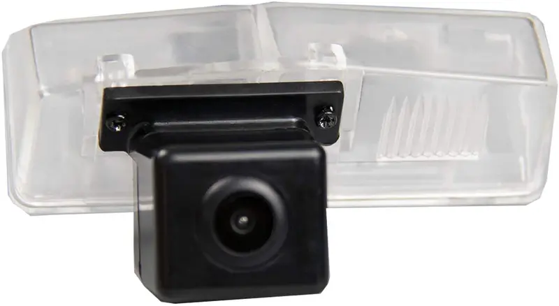 Misayaee Rear View Back Up Reverse Parking Camera In License Plate Lighting Night Version (Ntsc) For Rav4 (13-15)/Venza(08-14)/ Matrix (08-14) / Prius V C (01-14)/ Ct200h (11-15) 1