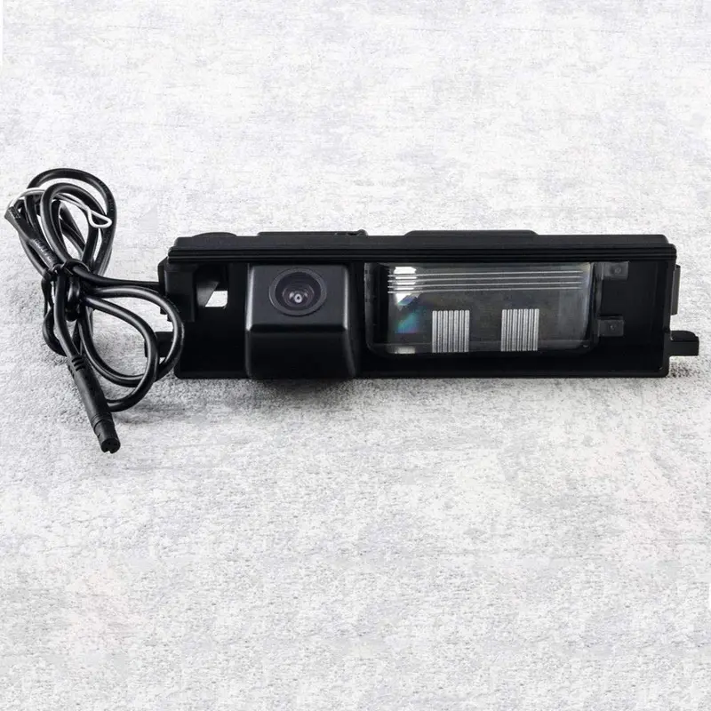 Misayaee Rear View Back Up Reverse Parking Camera In License Plate Lighting Night Version (Ntsc) For Rav4 Rav-4 2000-2012 (Only With Back Spare Tire Version Support) 1