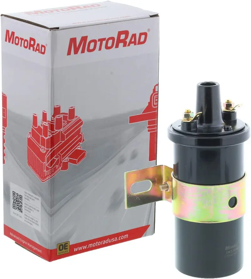 Motorad 3Ic188 Ignition Coil | Fits Select American Motors Classic; Dodge Coronet, D300 Pickup, P300 Series, P310 Series, P410 Series; Jeep Cj5; Volkswagen Beetle. 1