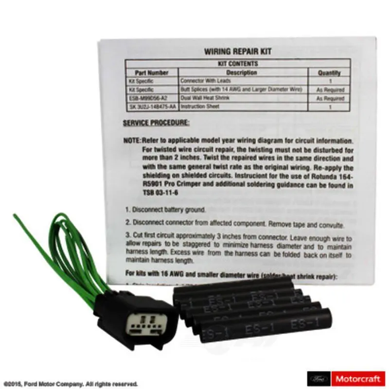 Motorcraft Wpt-1280 Park Assist Camera Connector 1