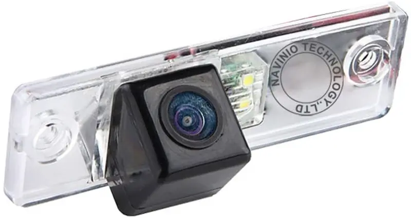 Navinio Waterproof High Definition Color Wide Viewing Angle License Plate Car Rear View Camera With Night Vision For 4 Runner/Land Cruiser 150-Series Prado/Fortuner/Sw4 (Hd Camera) (Hd Camera) 1