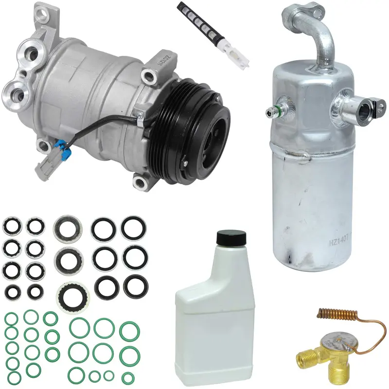 New A/C Compressor And Component Kit 1050095-19169352 Suburban 1500 Yukon Xl 1 1