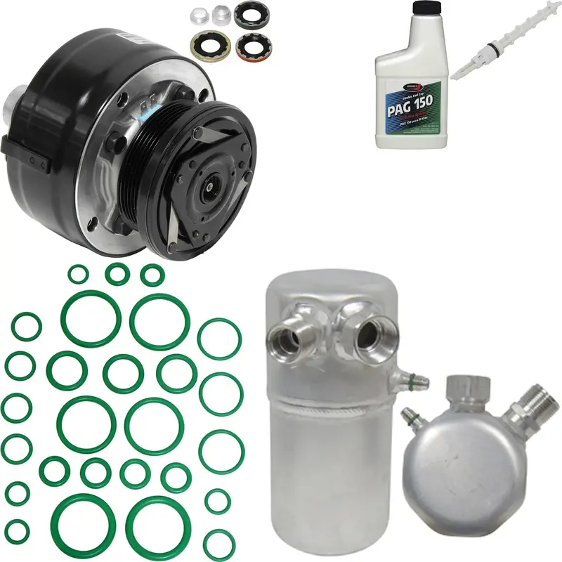 New A/C Compressor And Component Kit 1050817-1134346 C1500 K1500 C1500 K2500 K 1