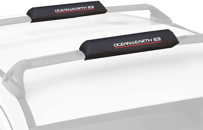 Ocean And Earth Roof Pads For Surfboard Rack (Black One Size) 1