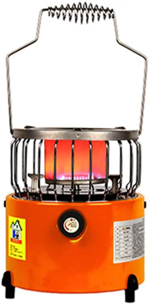 Ocye Portable Internal And Outdoor Heater, 2000 W Rapid Heating, Heating And Cooking 2 In 1, Suitable For Camping, Winter Fishing And Other Outdoor Activities 1
