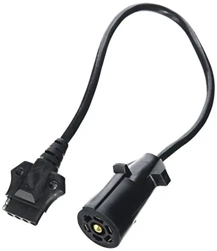 Optronics A57wh 5 Flat 7 Round 16" Cable Adaptor And Plug 1