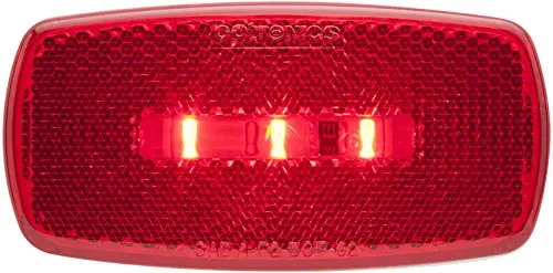 Optronics Mcl32rbs Surface Mount Led Marker Clearance Light With Reflex, Red 1