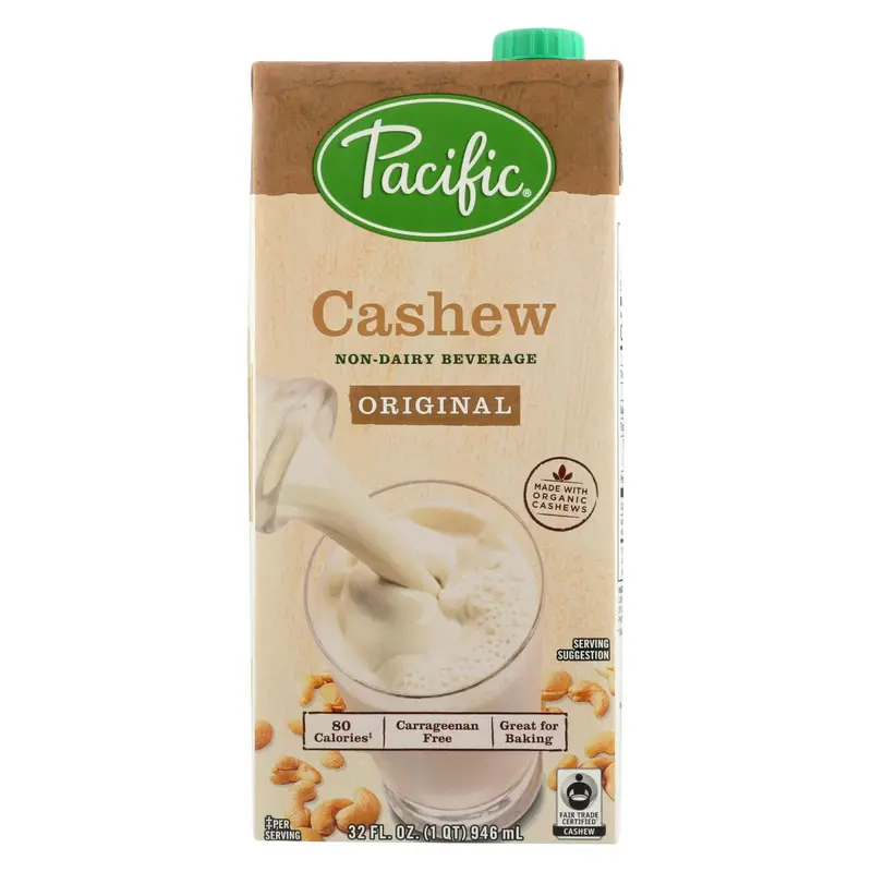 Pacific Natural Foods Cashew Beverage - Organic - Original - Case Of 6 - 32 Fl Oz 1