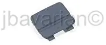 Painted Genuine Bmw Rear Tow Hook Cover E90 Sedan 3 Series 2007-2011 Lci Models Only (Black Sapphire Metallic 475) 1
