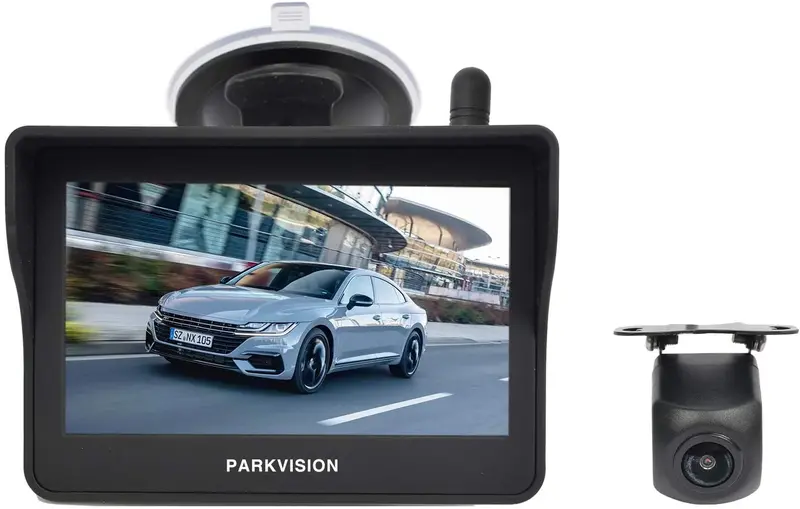 Parkvision Digital Wireless Backup Camera Kit With Super Stable Signal,4.3''Hd Monitor,Ip68 Waterproof 150°Wide Viewing Angle With Parking Lines,Universal For Car For Truck,Van,Camping Car,Suv,Pickup 1