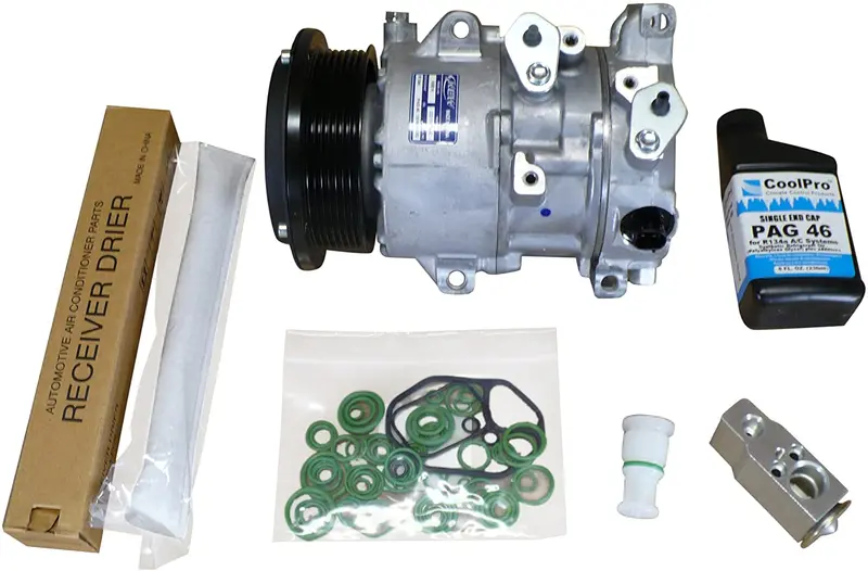 Parts Realm Co-0384Ak2 Complete A/C Ac Compressor Replacement Kit 1