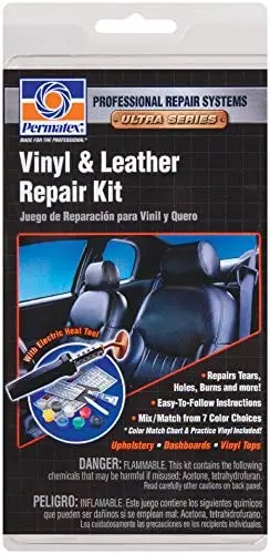 Permatex 81781 Rv Trailer Camper Cleaners Vinyl & Leather Repair Kit 1