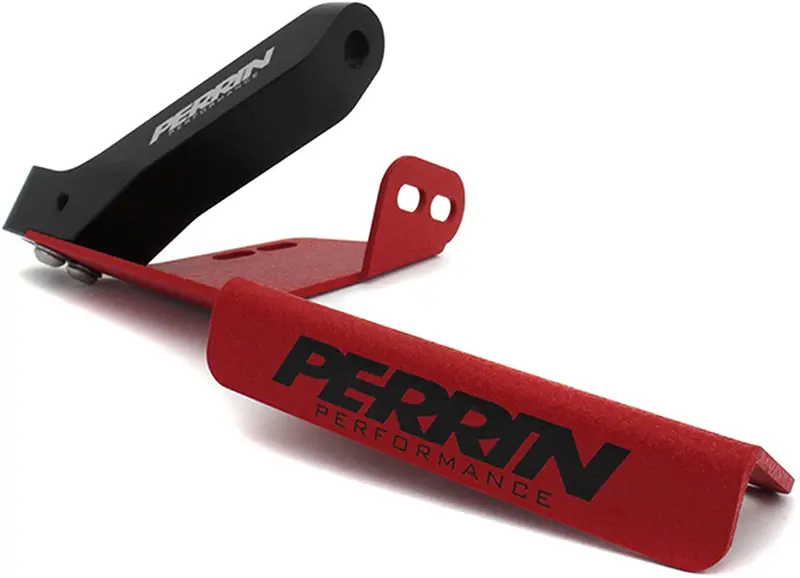 Perrin Psp-Brk-402Rd Master Cylinder Support Brace Red For Subaru Wrx 2008-12 1