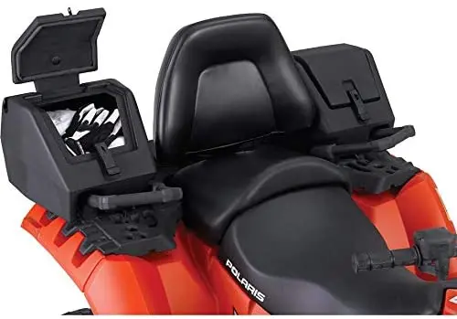 Polaris 1400 Cu. In. Rear Storage Box, Black 1
